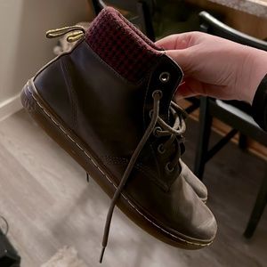 Dr. Martens Maelly (Plaid) Ankle Boots